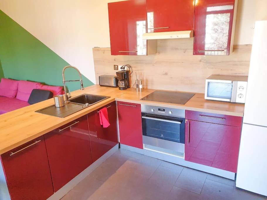 Spacieux Appartement Au Calme 15Min Sud De Lyon Proche Metro Et Gare Confluence Aquarium Gerland Oullins Ngoại thất bức ảnh