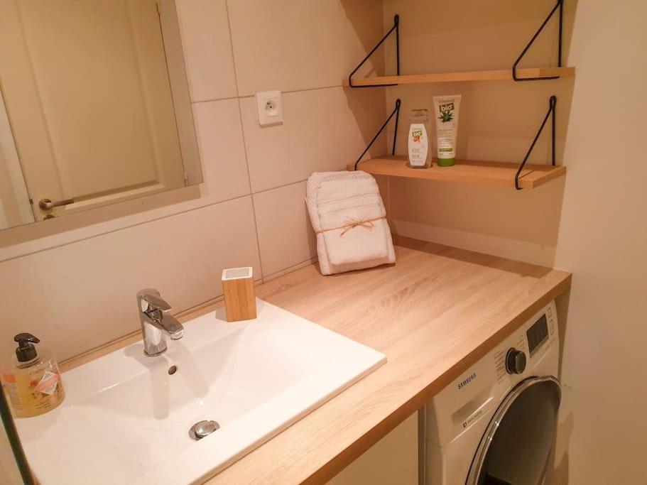 Spacieux Appartement Au Calme 15Min Sud De Lyon Proche Metro Et Gare Confluence Aquarium Gerland Oullins Ngoại thất bức ảnh
